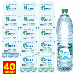 1.5 Liters x 6 40 Shrinks